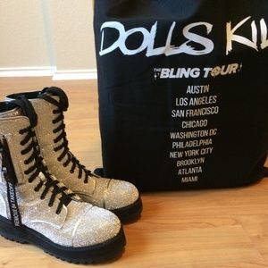 Billionaire Bling Boots Dolls Kill | Size 9
